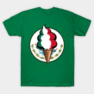 Flag of Mexico funny ice cream T-Shirt